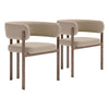 Ruge Dining Chair (Set of 2) Beige
