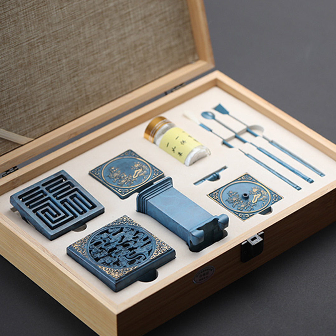 Incense Fragrance - Zen Maze Square (9-Piece Set)