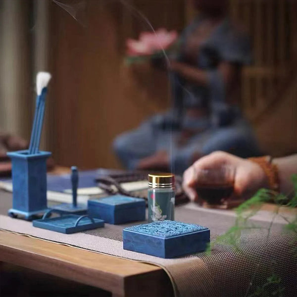 Incense Fragrance - Zen Maze Square (9-Piece Set)