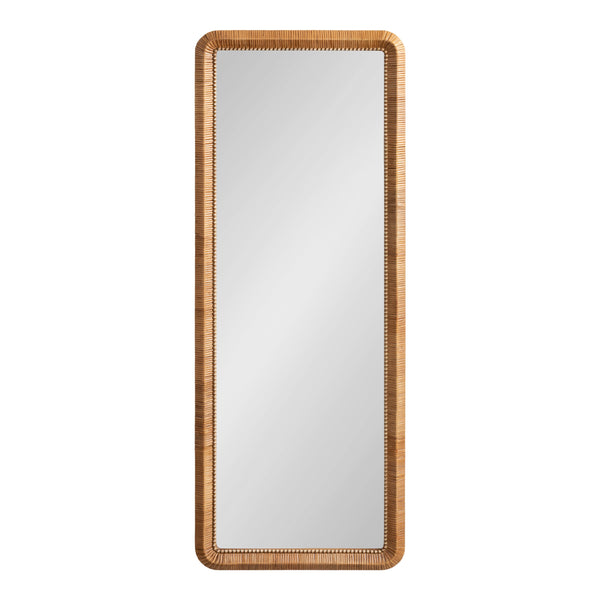 Rahfy Beaded Rectangle Framed Mirror