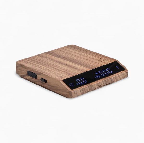 Precision Brew Walnut Digital Coffee Scale