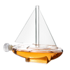 Sailboat Whiskey & Wine Decanter Ship - The Wine Savant Ship Decanter Set 750ml - Drink Dispenser for Wine, Whiskey, Ship In A Bottle Decanters Bar Set, Liquor Scotch Bourbon, Boating Mariner Gifts