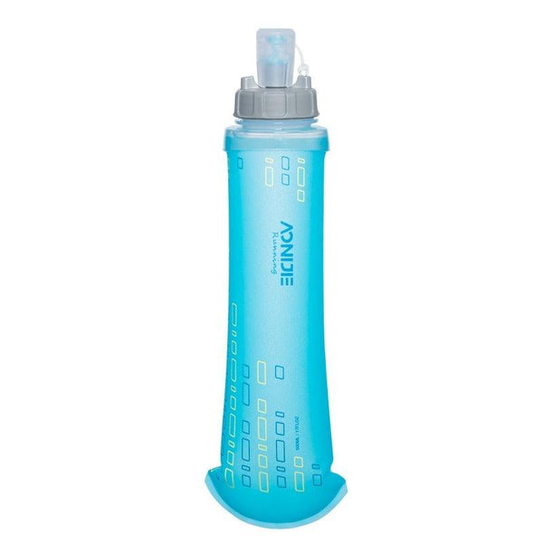 SD24 500ML Sports Hydration Experts Kettle BPA Free Soft Flask Water Bottle Mode Pull Switch Or Rotary Switch Soft Flask Collapsible Sports Water Bottle for Hydration Pack for Running Hiking Cycling Climbing