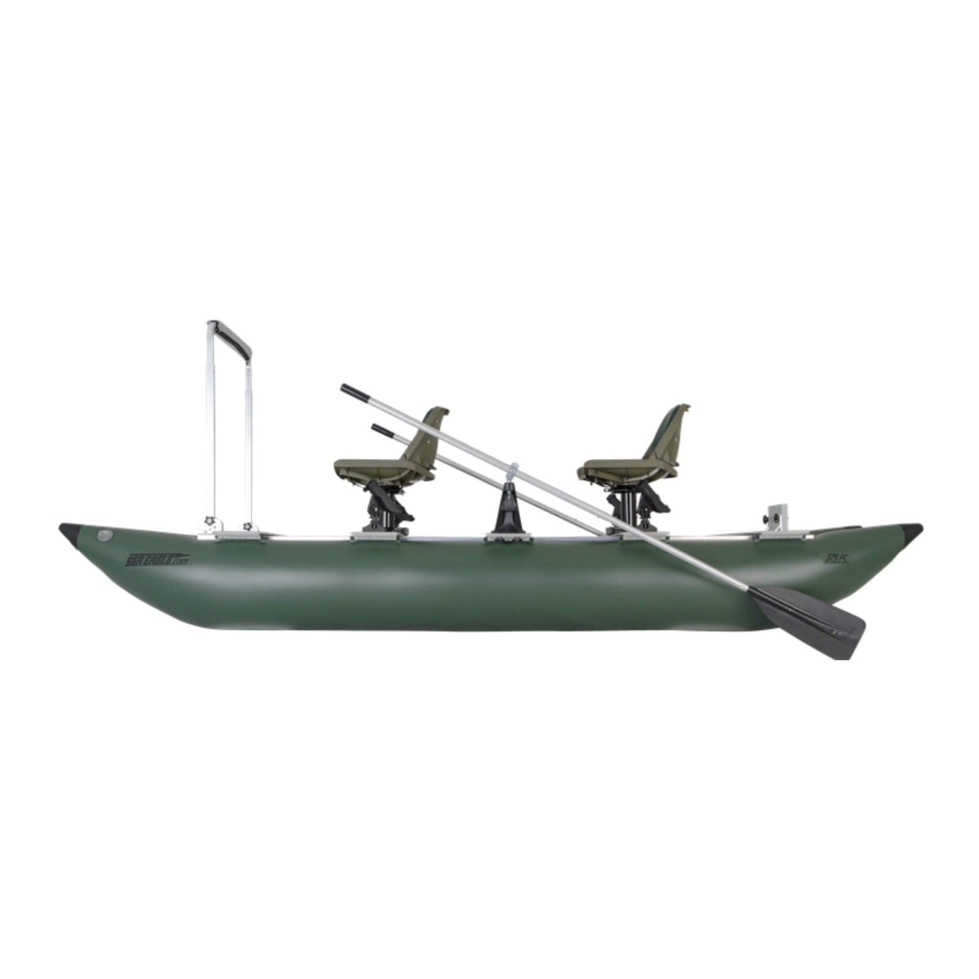 Sea Eagle 375FC FoldCat 2-Persons Inflatable Fishing Lightweight Pontoon Boat [375FCK] (SAK34652)