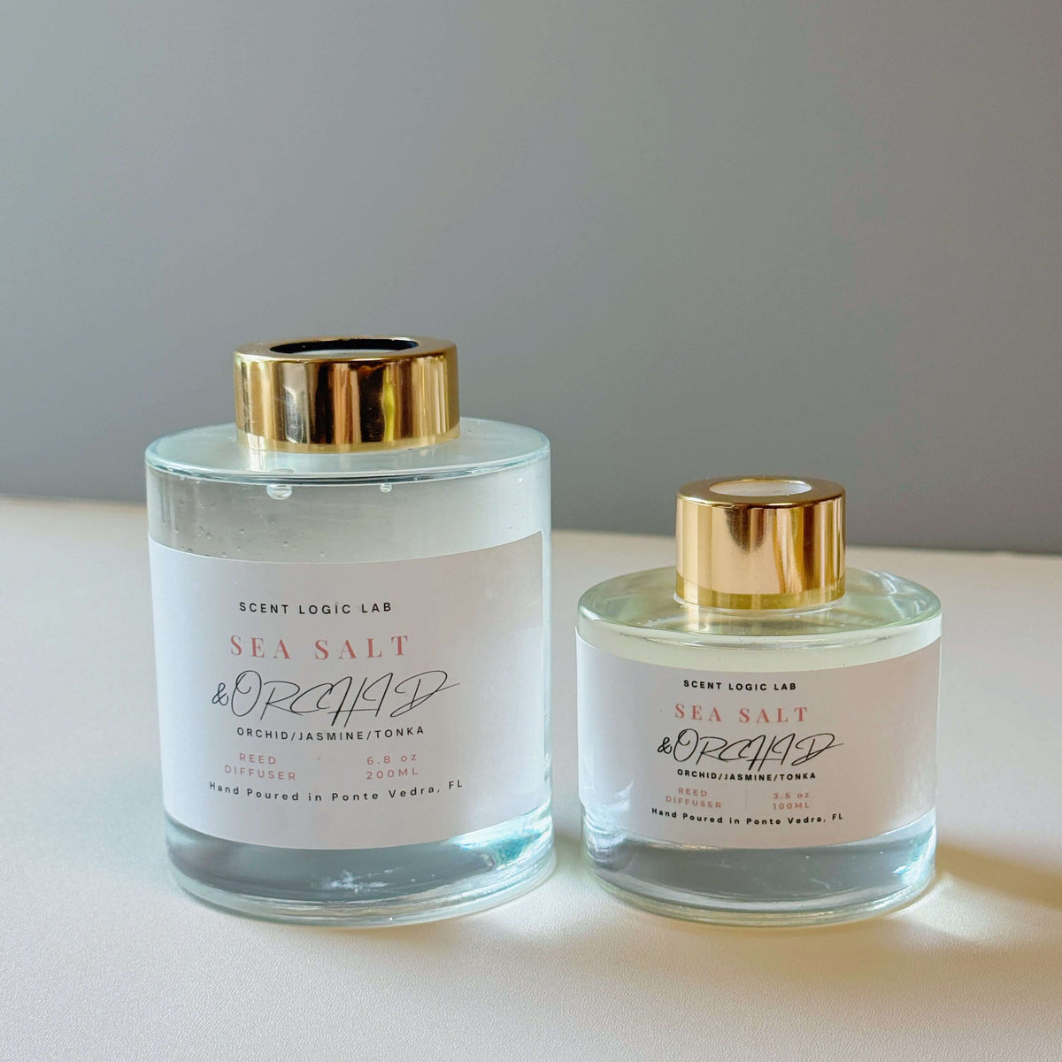 Sea Salt & Orchid Reed Diffuser | 100ml & 200m