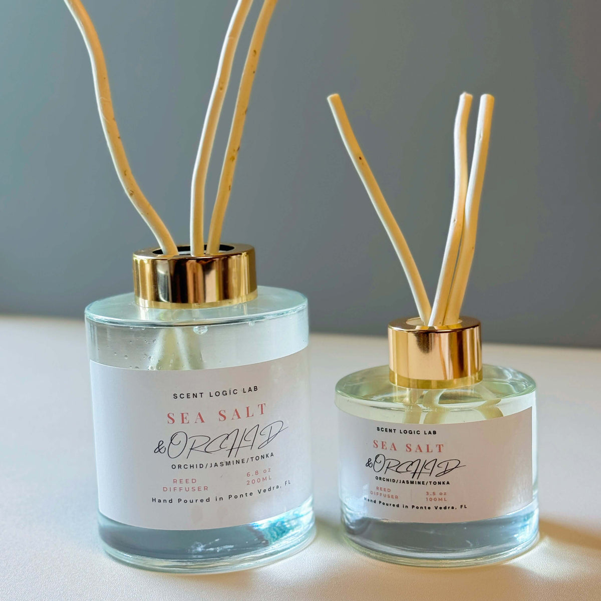 Sea Salt & Orchid Reed Diffuser | 100ml & 200m
