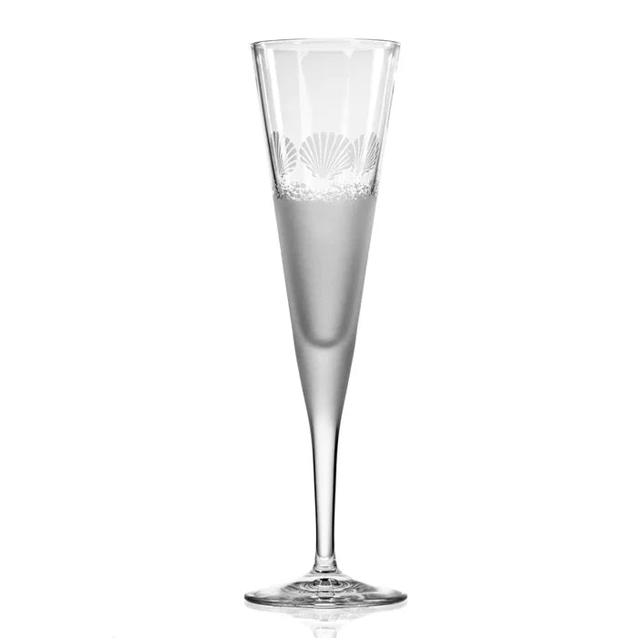 Sea Shore Etched Glassware