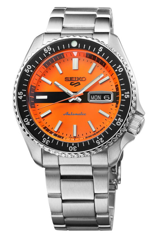 SEIKO 5 Sports 55th Anniversary 1969 SKX Style Special Edition Orange | SRPK11K1 Bezel House