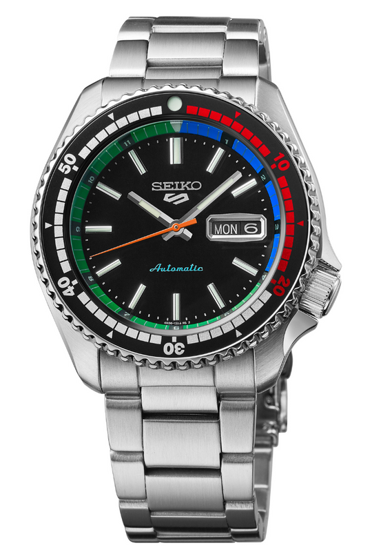SEIKO 5 Sports 55th Anniversary 1969 SKX Style Special Edition Black | SRPK13K1 Bezel House