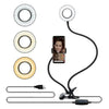 Selfie Ring Light with Adjustable Stand of 8 CM for Makeup and Live Streaming