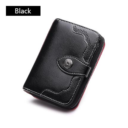 Sendefn  Small Wallet Casual Women's Purses Split Leather Quality Short Money Bag