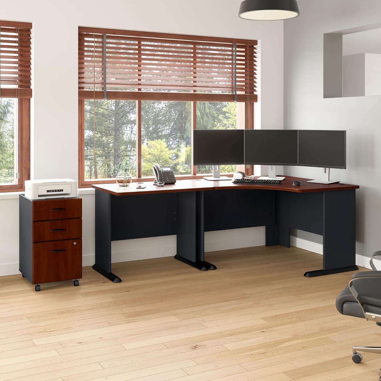 Series A 36W Desk Hansen Cherry Galaxy Home Office