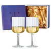 Flower Vintage Wine Glassware - Set of 2-13 oz Colorful Cocktail, Martini & Champagne Glasses, Prosecco, Mimosa Glasses Set, Cocktail Glass Set, Bar Glassware Luster Glasses 7