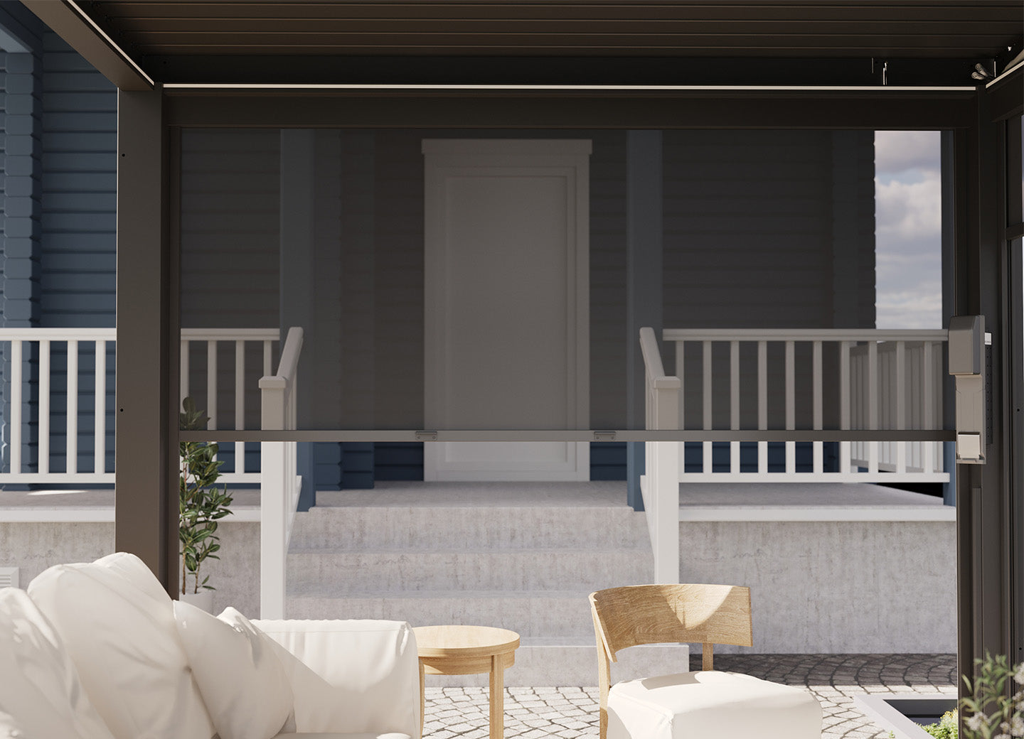 Manual Roller Shades FlexPatio