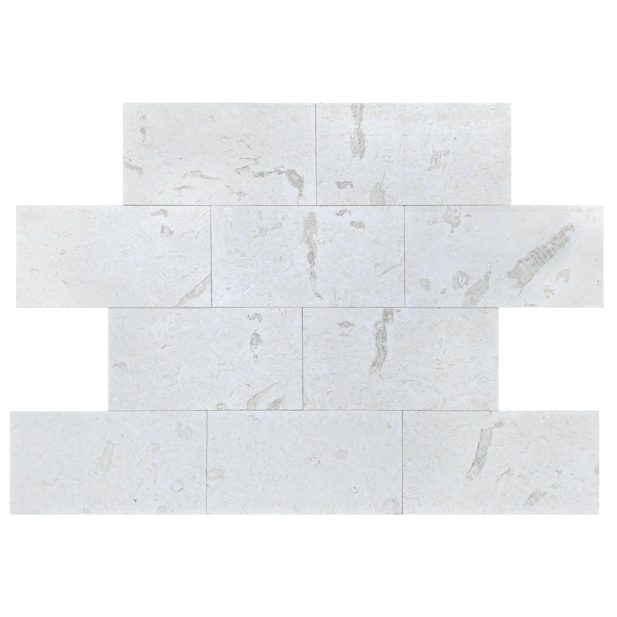 Shell Stone White Tumbled Pavers 18