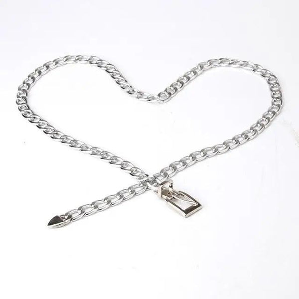 Shiny Women Metal Belt Luxurious Gold Dress Chain Belts Elegant Polished Adjustable Metal Mirror Waist Belt