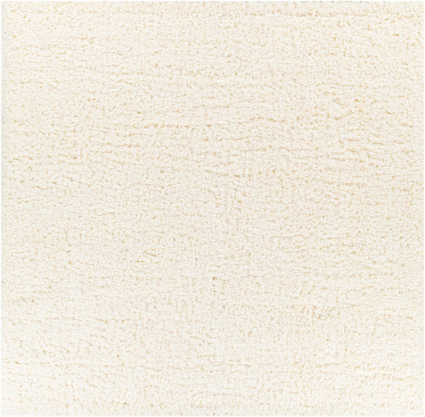 Siari Solid Cream Plush Rug