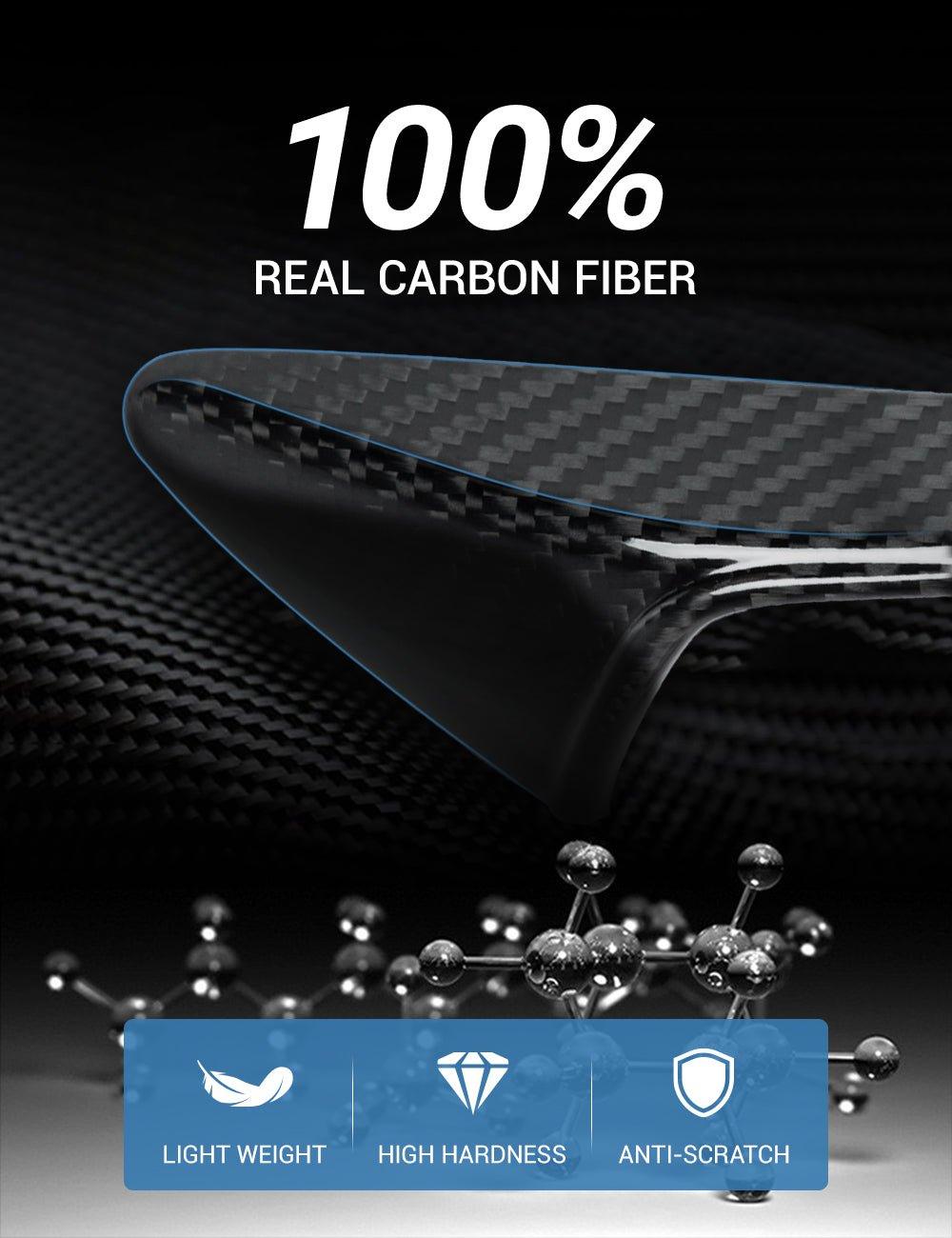Side Camera Turn Signal Cover for Model 3/S/Y/X - Carbon Fiber Exterior Mods