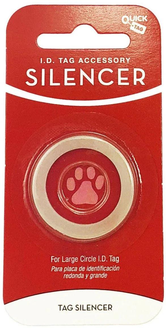 Quick-Tag Large Circle Glow-in-the-Dark Silencer - Gifts for You 'n Me