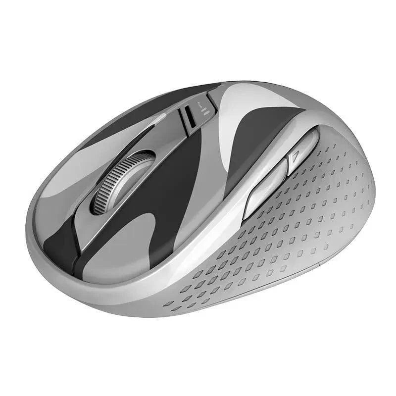 Silent Laptop Wireless Mouse Adjustable DPI Stylish Easy Switch Bluetooth 2.4GHz Mouse For Computer