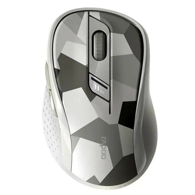 Silent Laptop Wireless Mouse Adjustable DPI Stylish Easy Switch Bluetooth 2.4GHz Mouse For Computer