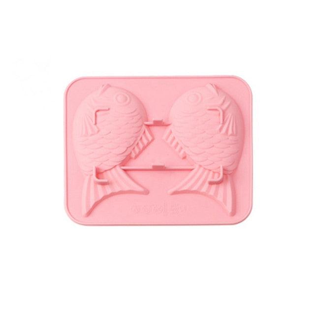 Silicone Fish Shape Cake Mould Fondant Mold Chocolate Cupcake Soap Molds Candy Craft Cookie Kitchen Accessories Fish Pattern Silicone Baking Mould Chocolate Mold Dessert Mold Nonstick Jelly Pudding Cake Mold Ice Cube For Home Kitchen