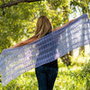 Silk Waves Shawl Crochet Kit - Sparkle Tidal Pool