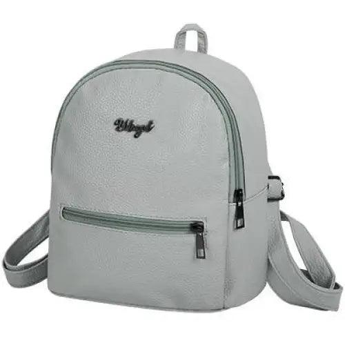 Simple And Stylish Mini Solid Backpack For Women And Girls Cute Travel Bag Trendy Student School Backpacks