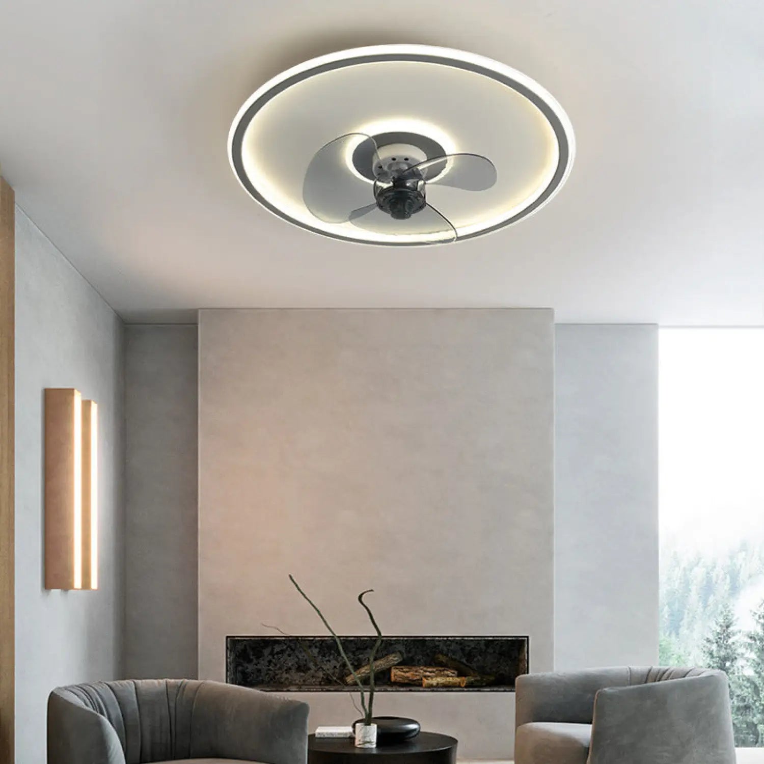 Simple Ceiling Fan Light Fixtures for Living Room & Home