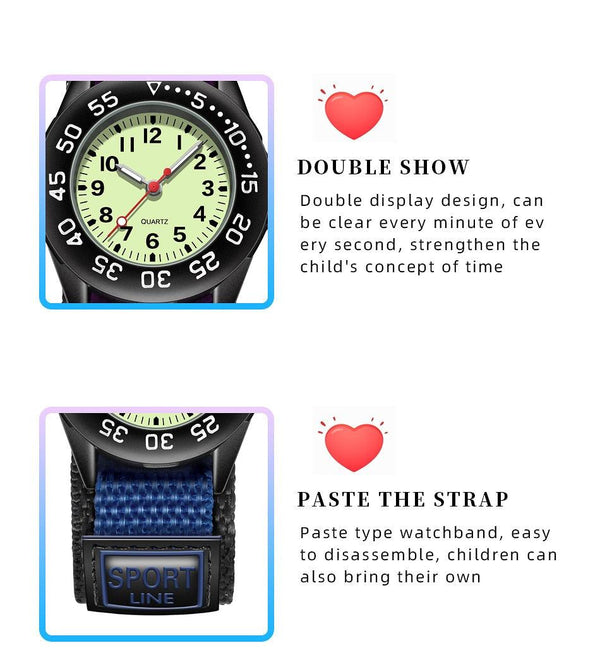 Simple Luminous Dial Nylon Straps Quartz Watches Military Green Dial Nylon Strap Quartz Wrist Watch Night Vision Luminous Wristwatch For Mens Womens