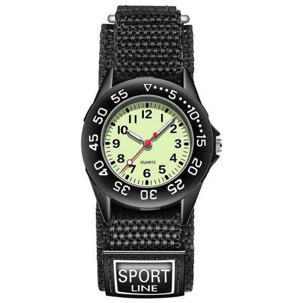 Simple Luminous Dial Nylon Straps Quartz Watches Military Green Dial Nylon Strap Quartz Wrist Watch Night Vision Luminous Wristwatch For Mens Womens