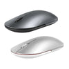 Simple Modern White/Black Wireless Bluetooth USB Connection Optical Mouse For Laptop PC Portable Slim Rechargeable Mouse Computer Mouse