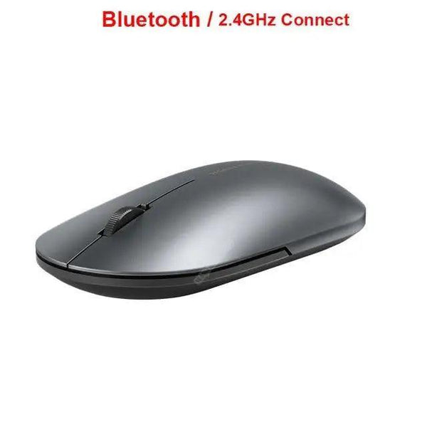 Simple Modern White/Black Wireless Bluetooth USB Connection Optical Mouse For Laptop PC Portable Slim Rechargeable Mouse Computer Mouse