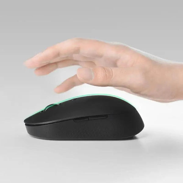 Simple Modern White/Black Wireless Bluetooth USB Connection Optical Mouse For Laptop PC Portable Slim Rechargeable Mouse Computer Mouse