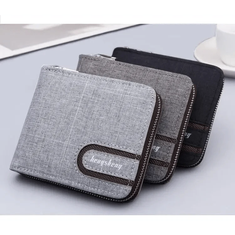 Simple PU Leather Business Men Wallet Fashion Lightweight Card Holder For Men Quality Luxurious Wallet