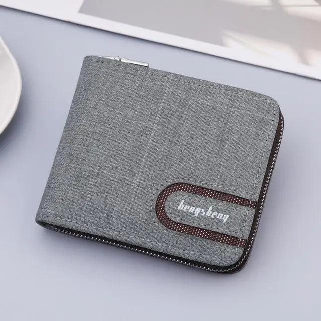 Simple PU Leather Business Men Wallet Fashion Lightweight Card Holder For Men Quality Luxurious Wallet