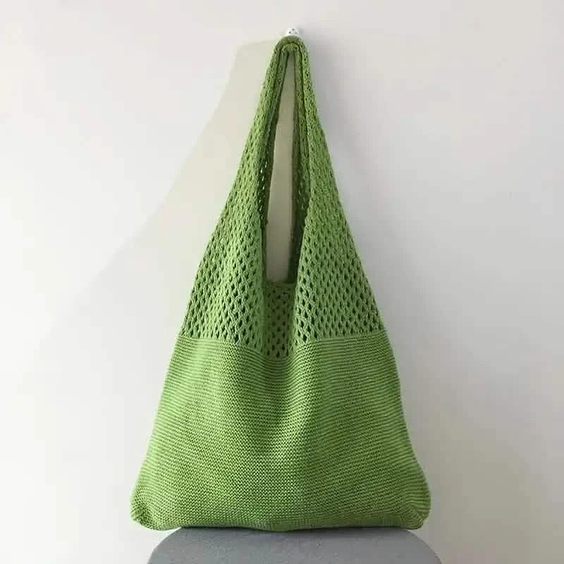 Simple Retro Hollow Crochet Bag