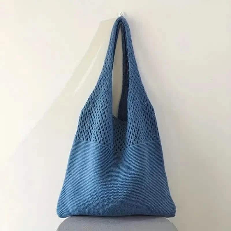 Simple Retro Hollow Crochet Bag