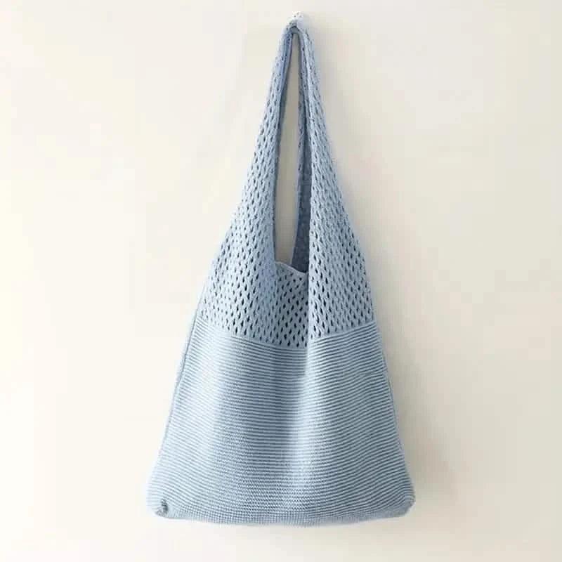 Simple Retro Hollow Crochet Bag