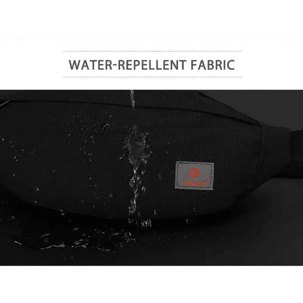 Simple Style Fanny Pack for Running Cycling Workout Men Women Waist Pouch Bag Black Classic  Women Belt Bag Pouch For Money Phone Black Bum Hip Bag