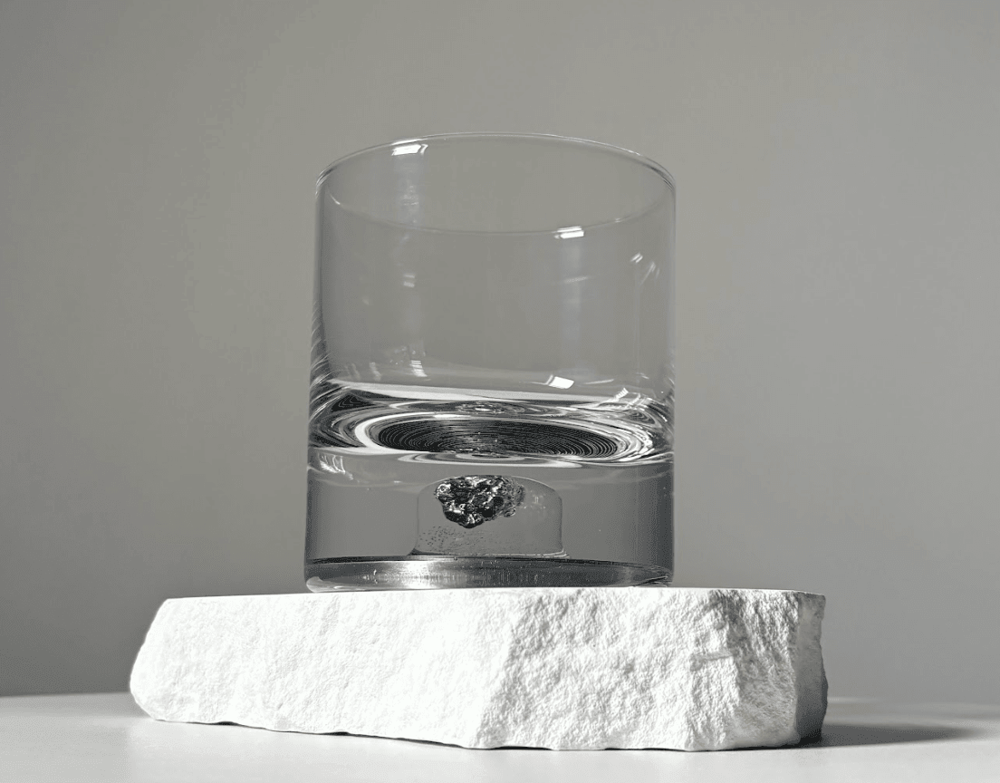 Limited Meteorite Crystal Tumbler - Set of 2