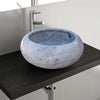Sirius Silver Marble Natural Stone Vessel Sink (D)15.5