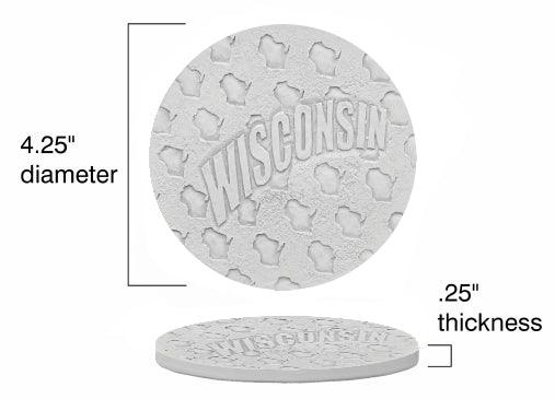 Wisconsin Drink Coasters