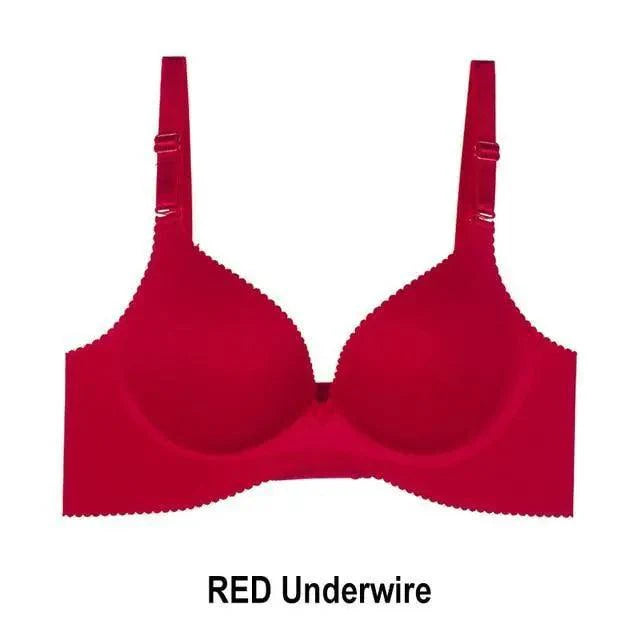 Sizzling Deep U Cup Bras For Women And Girls Push Up Bras Seamless Backless Intimates Female Underwear