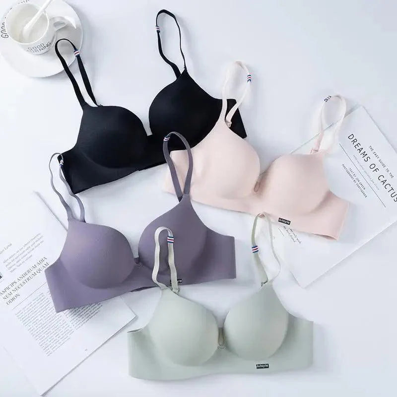 Sizzling Deep U Cup Bras For Women And Girls Push Up Bras Seamless Backless Intimates Female Underwear