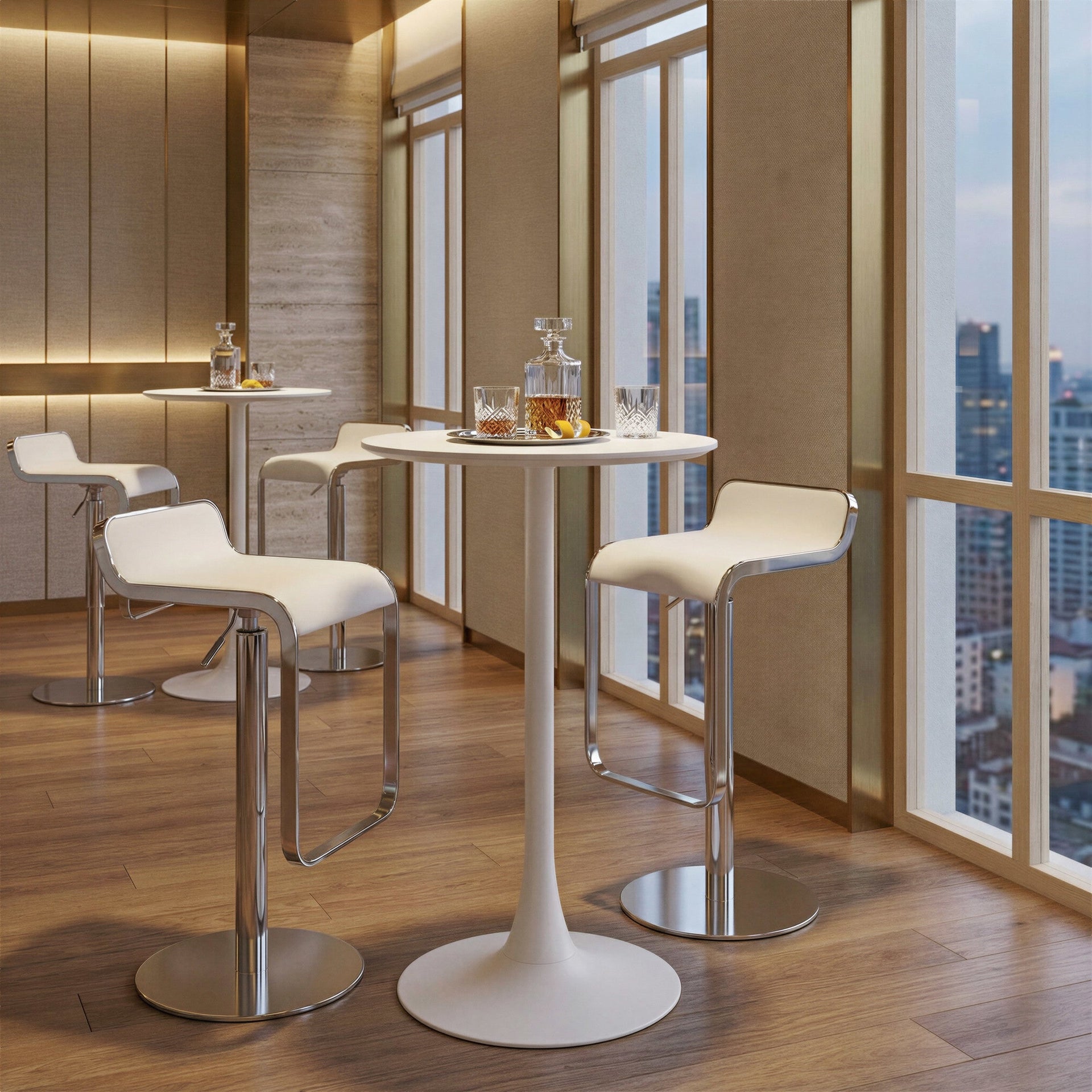 Equino Barstool White