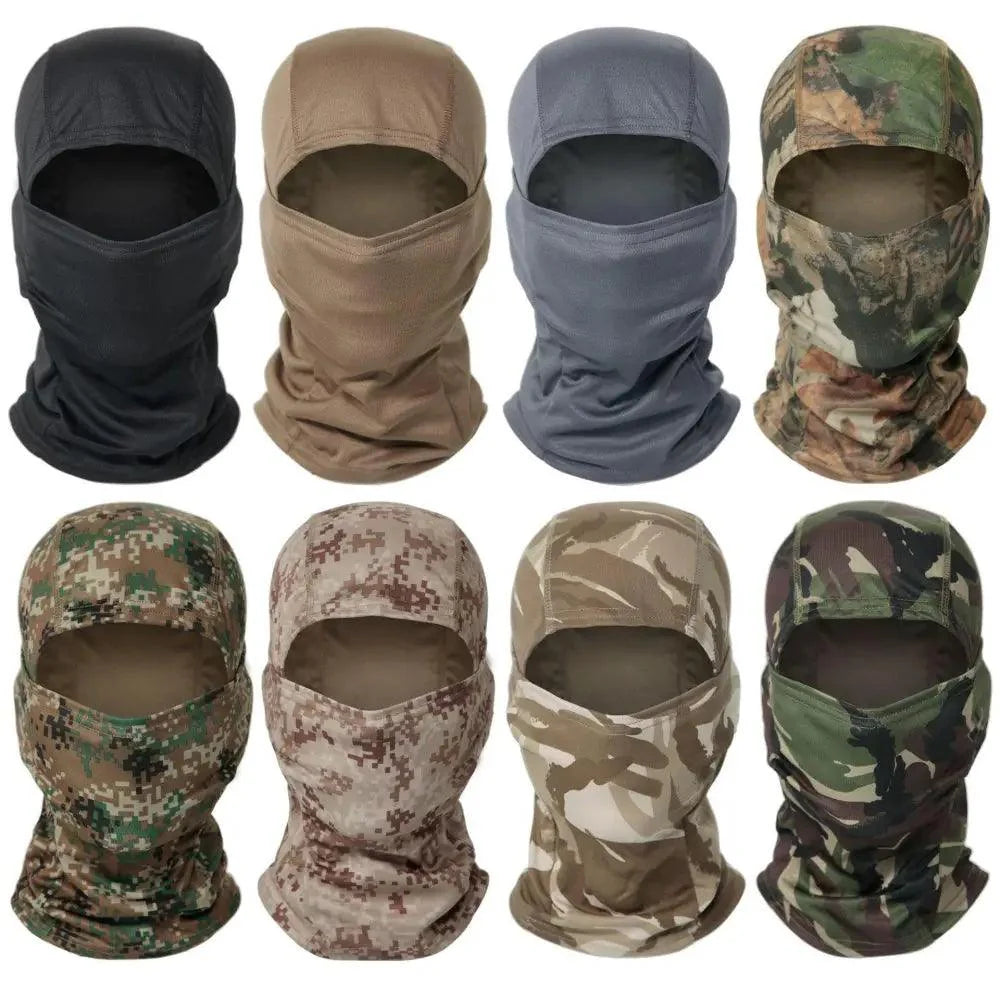 Ski Full Face Cover Winter Neck Warmer Bike Cycling Windproof Bandana Scarf Camo Head Scarf