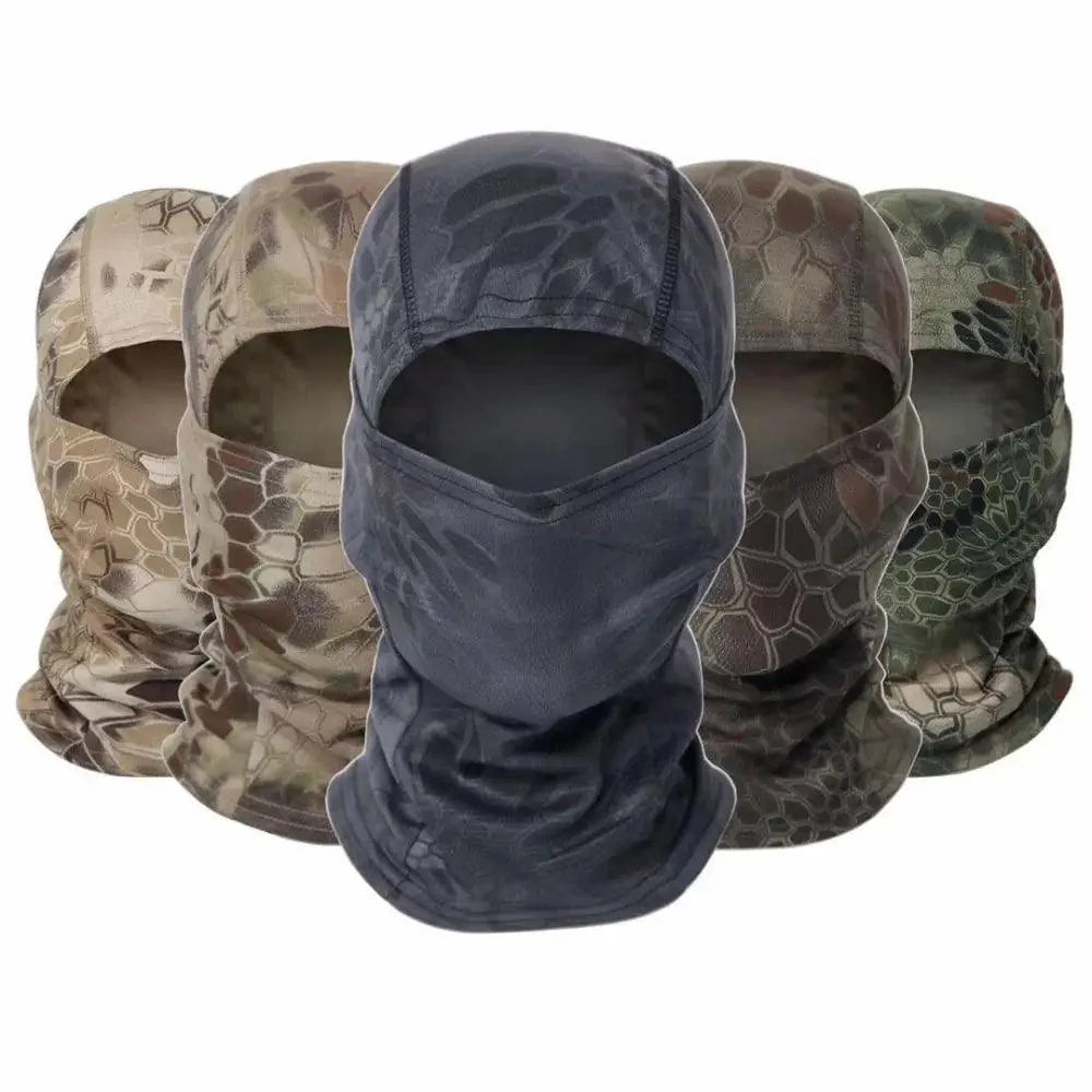 Ski Full Face Cover Winter Neck Warmer Bike Cycling Windproof Bandana Scarf Camo Head Scarf
