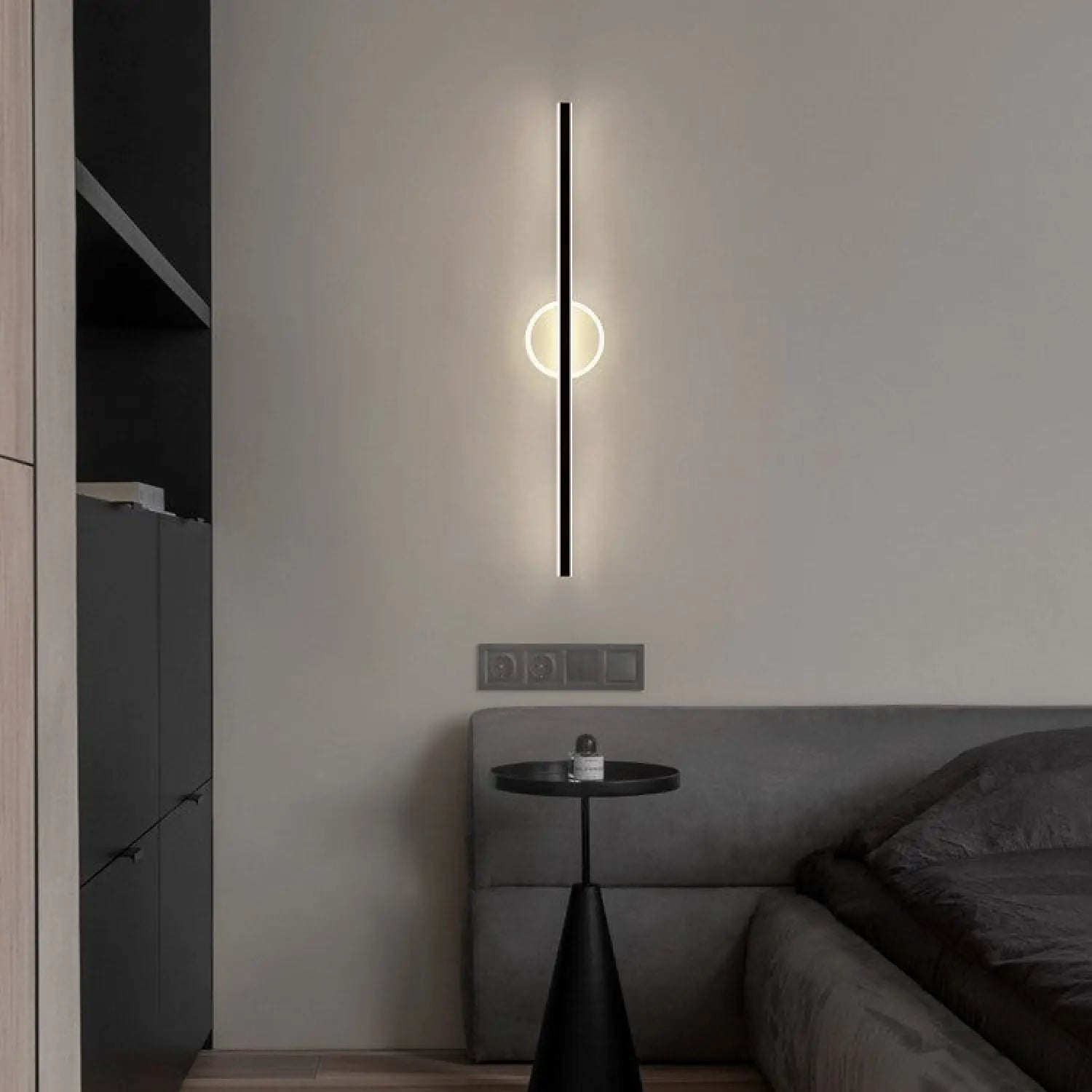 Sleek Wall Lamp with Modern Light for Bedroom & Cozy Ambience
