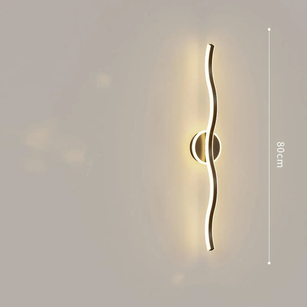 Sleek Wall Lamp with Modern Light for Bedroom & Cozy Ambience